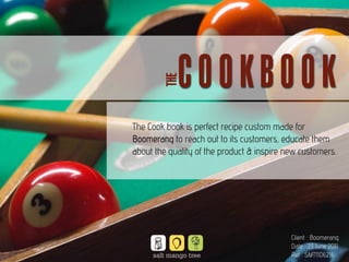 Cook book 2 : Integrated Marketing for Gaming Arcade