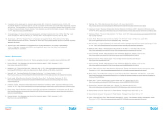 BOOMer
Report
BOOMer
Report62 63
8. Households led by people age 45+ represent approximately 60% of total U.S. household income. In 2010, U.S.
households headed by consumers aged 45+ and 55+ purchased over $3 trillion and over $2 trillion respectively, in goods
and services. This demographic is a powerful driver of the U.S. economy, according to Georgia State University’s Center
for Mature Consumer Studies. Pavone, Michael, “How Marketers Can Get the Rich Elderly to Spend”, CNBC, November
7, 2012, http://www.cnbc.com/id/49736215
9. Computed using U.S. Census Bureau’s annual population estimates for persons born from 1946 to 1964 (Fig. 1) and
those born between 1946 and 1964 (Fig. 2). Francese, Peter, “The Grandparent Economy”,April 20, 2009
10. According to a 2010 Pew Research Report on Social and Demographic Trends. D’Vera Cohn and Paul Taylor,
“Baby Boomers Approach 65 Glumly,” December 20, 2010, http://www.pewsocialtrends.org/2010/12/20/baby-boomers-
approach-65-glumly/
11. According to a study published in a Grandparents.com private memorandum, the number of grandparents
in the U.S. has been increasing since 2000 at an annual growth rate of more than twice the annual growth
rate for the total U.S. population.
Section 2: Boomernomics
1. Soldo, Beth J. and Mitchell, Olivia S. et al, “Serving aging baby boomers”, a quarterly report by McKinsey, 2007
2. Pavone, Michael, “How Marketers Can Get the Rich Elderly to Spend”, CNBC, November 7, 2012,
http://www. cnbc.com/id/49736215
3. Nathanson, Jon, “Silver is the New Gold”, Slate.com, May 13, 2014, http://www.slate.com/articles/technology/
technology/2014/05/silicon_valley_and_baby_boomers_finally_noticing_a_750_billion_market.html
4. Sightings, Tom, “How Baby Boomers Will Change the Economy”, U.S. News, January 15, 2013,
http://money.usnews.com/money/blogs/On-Retirement/2013/01/15/how-baby-boomers-will-change-the-economy
5. Dowd, Casey, “Where Boomers Should be Putting their Money Now”, Fox Business, September 20, 2012,
http://www.foxbusiness.com/personal-finance/2012/09/20/where-boomers-should-be-putting-their-money-
now/#ixzz2KaA37r3j
6. Liebenson, Donald, “Recession Shakes Baby Boomer Retirement Confidence: AARP”, Spectrem’s Millionaire Corner,
October 29, 2012, http://www.millionairecorner.com/article/recession-shakes-baby-boomer-retirement-confidence-aarp
7. Dowd, Casey, “Tips for Boomers Looking to Launch their own Business in Retirement”, Fox Business, July 26, 2012,
http://www.foxbusiness.com/personal-finance/2012/07/26/tips-for-boomers-looking-to-launch-their-own-business-in-
retirement/#ixzz2KZSEIseu
8. Pavone, Michael, “How Marketers Can Get the Rich Elderly to Spend”, CNBC, November 7, 2012,
http://www.cnbc.com/id/49736215
9. Sightings, Tom, “What Baby Boomers Worry About”, U.S. News, May 28, 2013,
http://money.usnews.com/money/blogs/On-Retirement/2013/05/28/what-baby-boomers-worry-about
10. Liebenson, Donald, “Recession Shakes Baby Boomer Retirement Confidence: AARP”, Spectrem’s Millionaire Corner,
October 29, 2012, http://www.millionairecorner.com/article/recession-shakes-baby-boomer-retirement-confidence-aarp
11. Hardaway, Robert, “The war on baby boomers”, Fox News, July 8, 2012, http://www.foxnews.com/opinion/2012/07/08/
war-on-baby-boomers/
12. Lacter, Mark, “Desperate baby boomers day trading their retirement money”, LA Observed, July 9, 2012,
http://www.laobserved.com/biz/2012/07/desperate_baby_boome.php
13. This according to a report published by the Credit Union Times in 2012 (The Pew Research Center puts that figure closer
to 75% - http://www.pewsocialtrends.org/2008/06/25/baby-boomers-the-gloomiest-generation/)
14. Mattingly-Arthur, Megan, “Multigenerational Households on the Rise”, U-T San Diego, May 18, 2013,
http://www.utsandiego.com/news/2013/may/18/tp-multigenerational-households-on-the-rise/
15. Hoyt Cummings, Jennifer, “Baby Boomers to kids: Inheritance? Maybe not”, Reuters, June 18, 2012,
http://www.reuters.com/article/2012/06/18/us-ustrust-study-idUSBRE85H05C20120618
16. National Center for Policy Analysis report, “How are Baby Boomers Spending their Money?”,
http://www.ncpa.org/pdfs/st341.pdf
17. Hoyt Cummings, Jennifer, “Baby Boomers to kids: Inheritance? Maybe not”, Reuters, June 18, 2012,
http://www.reuters.com/article/2012/06/18/us-ustrust-study-idUSBRE85H05C20120618
18. Cohn, D’Vera and Taylor, Paul, “Baby Boomers Approach 65 – Glumly”, Pew Research Social & Demographic Trends,
December 20, 2010, http://www.pewsocialtrends.org/2010/12/20/baby-boomers-approach-65-glumly/
19. Dowd, Casey, “Tips for Boomers Looking to Launch their own Business in Retirement”, Fox Business, July 26, 2012,
http://www.foxbusiness.com/personal-finance/2012/07/26/tips-for-boomers-looking-to-launch-their-own-business-in-
retirement/#ixzz2KZSEIseu
20. Miller, Mark, “Column: Boomers aren’t working forever, after all”, Reuters, May 30, 2013,
http://www.reuters.com/article/2013/05/30/us-column-miller-idUSBRE94T0PS20130530
21. Buckner, Gail, “Boomers: Older, Wiser, and… Worried”, Fox Business, May 28, 2013,
http://www.foxbusiness.com/personal-finance/2013/05/28/boomers-older-wiser-and-worried/
22. Mature Market Consumer Trends and U.S. Retail Markets, Packaged Facts, March 2007, p. 141
23. Mature Market Consumer Trends and U.S. Retail Markets, Packaged Facts, March 2007, p. 127
24. Cohn, D’Vera and Taylor, Paul, “Baby Boomers Approach 65 – Glumly”, Pew Research Social & Demographic Trends,
December 20, 2010, http://www.pewsocialtrends.org/2010/12/20/baby-boomers-approach-65-glumly/
 
