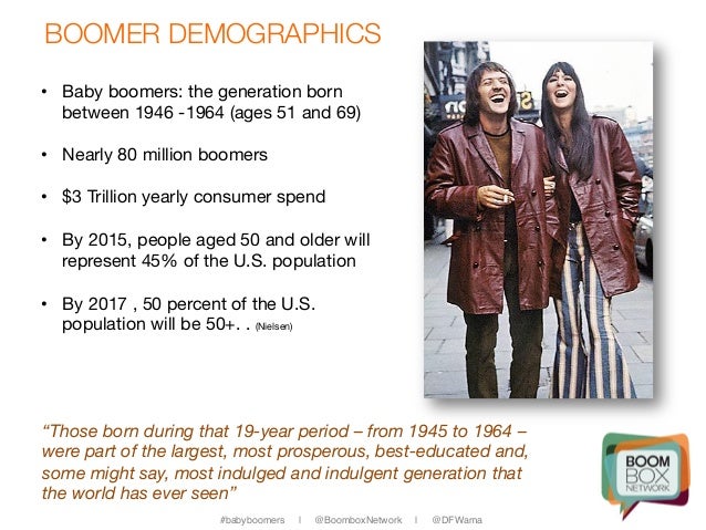 baby boomer dates