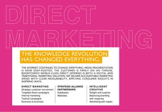 Boomtown Brochure | PPT