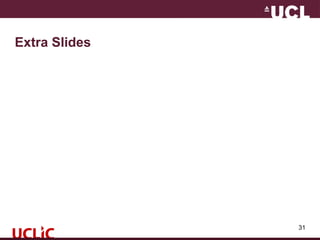 Extra Slides
31
 