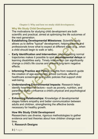Comprehensive Insights into Child Development: Theories, Biology, and ...