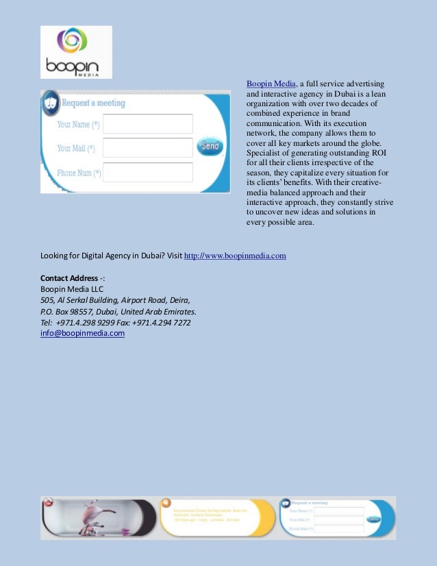 Boopin Media Offers Full Fledged Multi Media Creative Advertising Cam