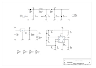 Projet IUT3 / [DIV424] / BOOST110 1
Hacheur élévateur de type BOOST 24V / 110V-80mA
A4
1 1
Saturday, February 14, 2004
Title
Size Document Number Rev
Date: Sheet of
GATE
GATE
+24V +110V
+24V +15V +15V
D2
BYV95C
DO41
D1
1N4001
DO41
JP1
+110V
02PL2
1
2
JP2
24V
02PL2
1
2
+ C1
100uF 63V
RADIAL10
1
2
+ C2
47uF 400V
RADIAL18
1
2
+ C4
CAPA POL
RADIAL08
1
2
C7
100nF
CK06
C3
100nF
CK06
C6
1nF
CK06
D3
BZT03C150
DO41
REG1
78L15
TO92
3 1
2
Vi Vo
GND
D4
3mm 2mA
LED3
L1
300uH 2A
WE300
VIS3
VISSERIE
M3
1
1
VIS2
VISSERIE
M3
1
1
VIS1
VISSERIE
M3
1
1
VIS4
VISSERIE
M3
1
1
R1
10k
RC04L
R2
6.8k
RC04L
R4
10k AJ
RAJ1
1
3
2
R3
10k AJ
RAJ1
1
3
2
R5
10k
RC04L
T1
IRF840
TO220
1
2
3
C5
100nF
CK06
U1
NE555
08DIP300L
2
5
3
7
6
4
8
1
TR
CV
Q
DIS
THR
R
VCC
GND
 