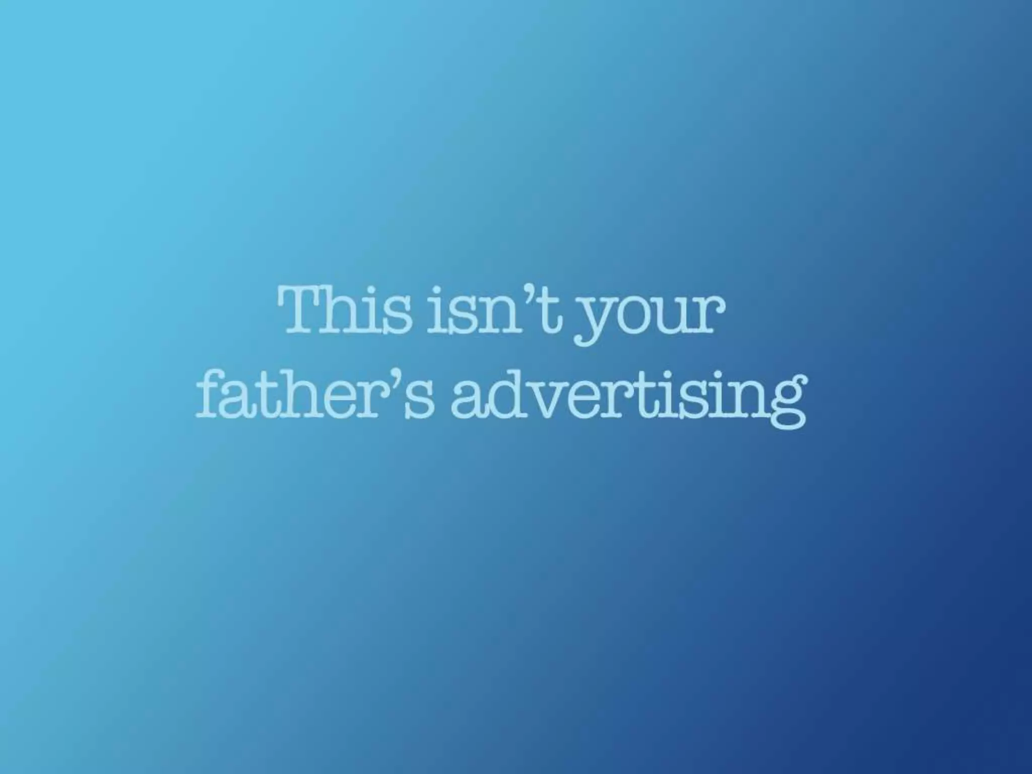 The New MarketerMarketing TechnopologistLook beyond “shiney objects” of tech and grasp implications of cultural shifts for communication and connection as it relates to their brands. 