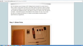 Boost converter | PPTX