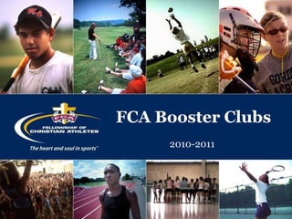 FCA Booster Clubs 2010-2011 