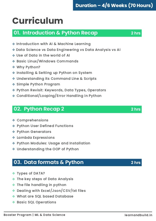 Machine Learning with Data Science Online Course | Learn and Build | PDF