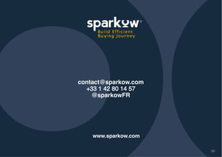 www.sparkow.com
contact@sparkow.com
+33 1 42 80 14 57
@sparkowFR
39
 