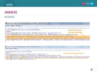 ANNEXE
METATAGS




           34
 