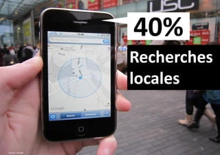 40%
Recherches
locales

Source : Google

 