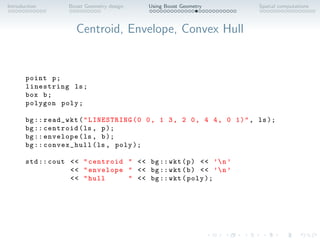 Boost.Geometry: A C++ library for geometric computations | PDF