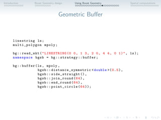 Boost.Geometry: A C++ library for geometric computations | PDF