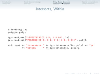 Boost.Geometry: A C++ library for geometric computations | PDF