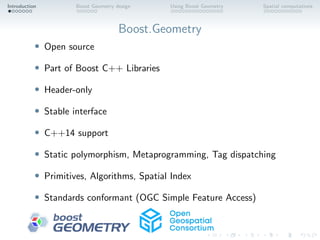 Boost.Geometry: A C++ library for geometric computations | PDF