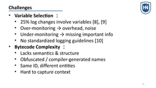 Boosting Log Observability in Production Systems through Bytecode ...