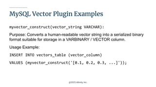 Boosting MySQL with Vector Search Fosdem 2025.pdf