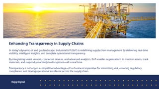 Industrial IoT Solutions for Improving Transparency in the Oil & Gas ...