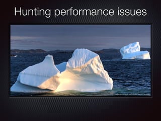 Hunting performance issues
http://www.stockvault.net/photo/164167/iceberg
 