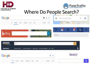Where	Do		People	Search?	
 