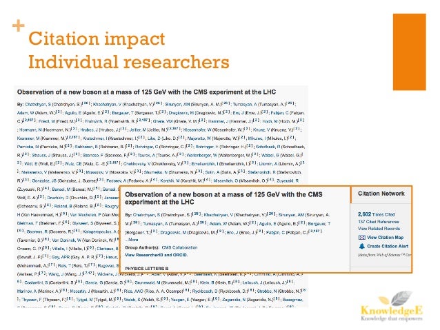Boosting University Citation Impact using ORCID (P. Purnell)