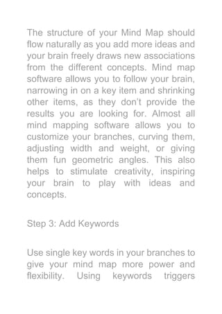 Boosting Your Brainstorming with Mind Mapping | PDF
