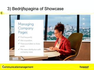 3) Bedrijfspagina of Showcase
 