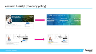 21
conform huisstijl (company policy)
12/12/2021 Voettekst
 