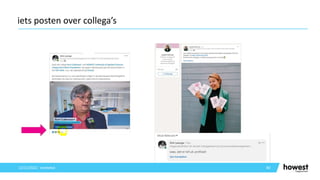 80
iets posten over collega’s
12/12/2021 Voettekst
 