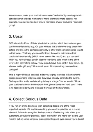 Boost online sales in less than 7 days | PDF