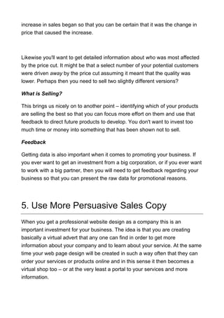 Boost online sales in less than 7 days | PDF