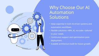 Boost Productivity the Smart Way with AI Automation Solutions | PPTX