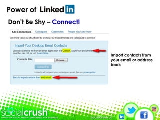  To customize your URL, visit your profile editor page and click "Edit" next to "Your Public Profile URL.”