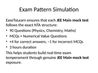 Boost you’re Exam Readiness with the Most Comprehensive JEE Main Mock ...