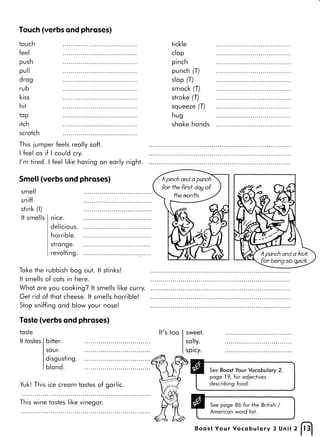 Boost your vocabulary 3