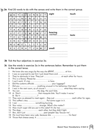 Boost your vocabulary 3