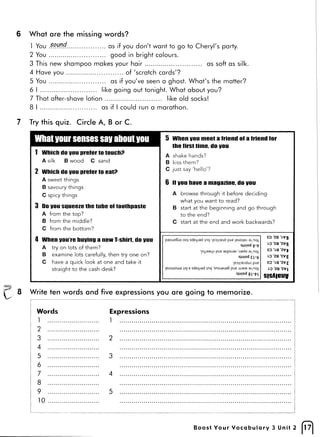 Boost your vocabulary 3