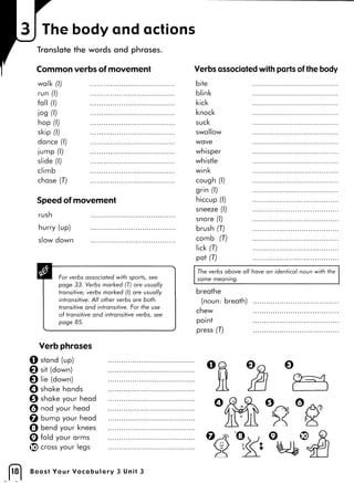 Boost your vocabulary 3