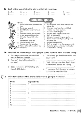 Boost your vocabulary 3