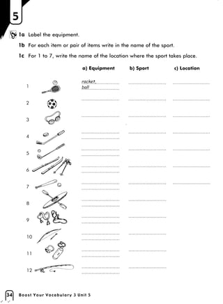 Boost your vocabulary 3