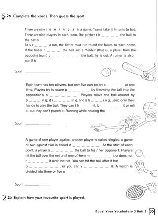 Boost your vocabulary 3