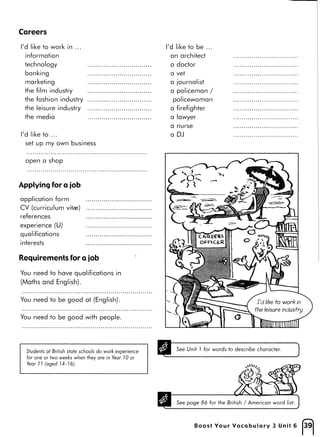 Boost your vocabulary 3