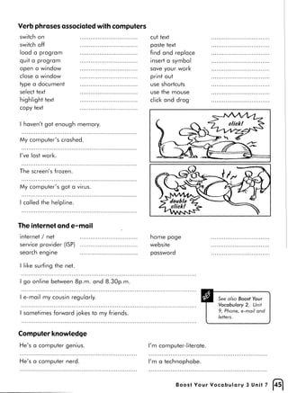 Boost your vocabulary 3