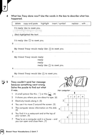 Boost your vocabulary 3