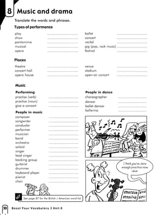 Boost your vocabulary 3