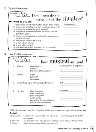 Boost your vocabulary 3