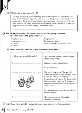 Boost your vocabulary 3