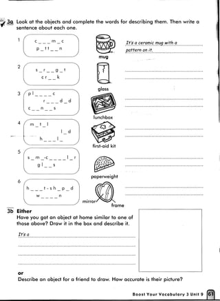 Boost your vocabulary 3