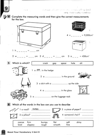 Boost your vocabulary 3