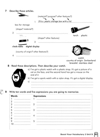 Boost your vocabulary 3